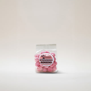 Pack of pink strawberry bonbons