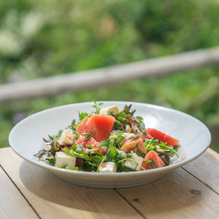watermelon and feta cheese salad