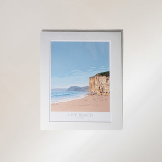 hive beach art print