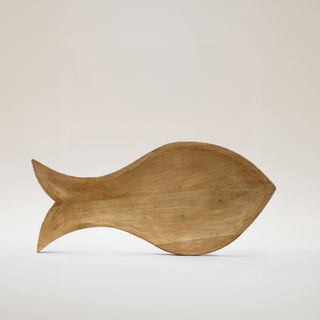 Fish Silhouette Wooden Serving Board