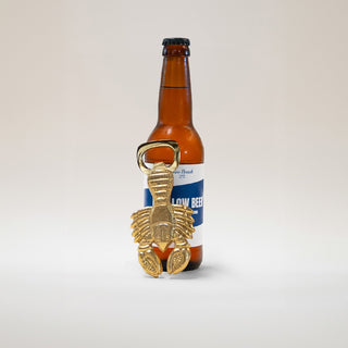 Gold Lobster Bottle Opener