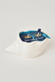 Ceramic Seashell Candle