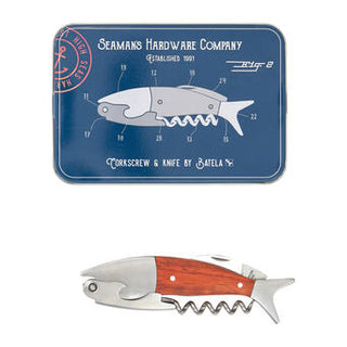 Corckscrew and Fish Pocket Knife