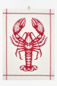 Red Lobster Tea Towel