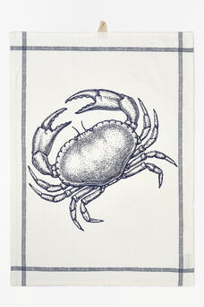 Blue Crab Tea Towel