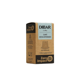 Dibar Cafe Compostable Decaf Coffee Capsules